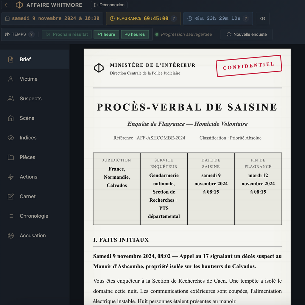L'affaire WHITMORE - Piégés au manoir